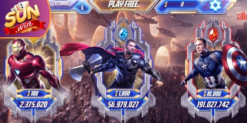 Kinh nghiệm Avengers Sunwin dễ thắng cho hội viên mới