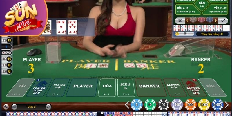 Theo dõi xu hướng bàn baccarat, giúp nhận diện mô hình